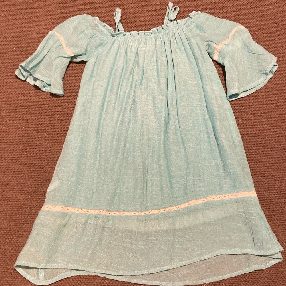 Lele for Kids dress, teal, Size 3T